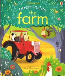 Peep inside the farm | (Usborne)