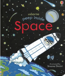Milbourne A. Peep Inside Space | (Usborne, тверд.)
