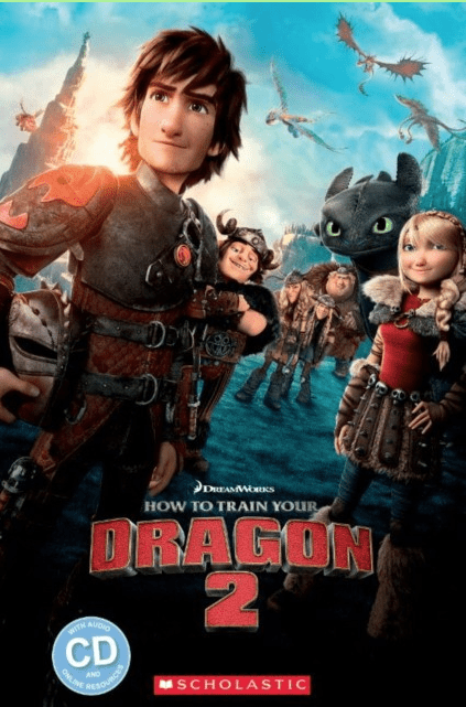 How to Train Your Dragon 2 Rdr+CD Lv 2 | (SCHOLASTIC, мягк.)