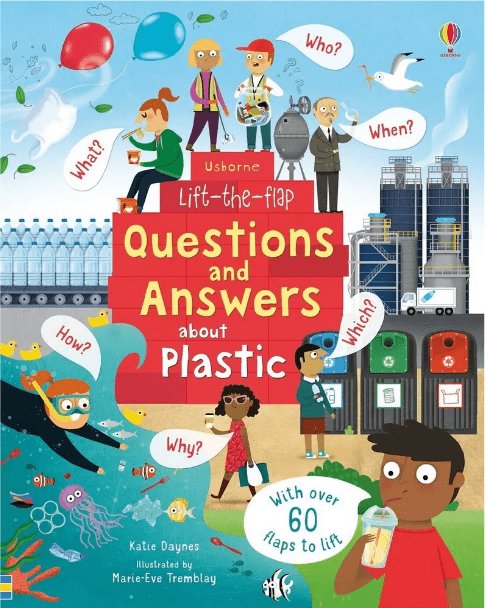 Lift and Flap Questions and Answers About Plastic |  (Usborn, тверд)