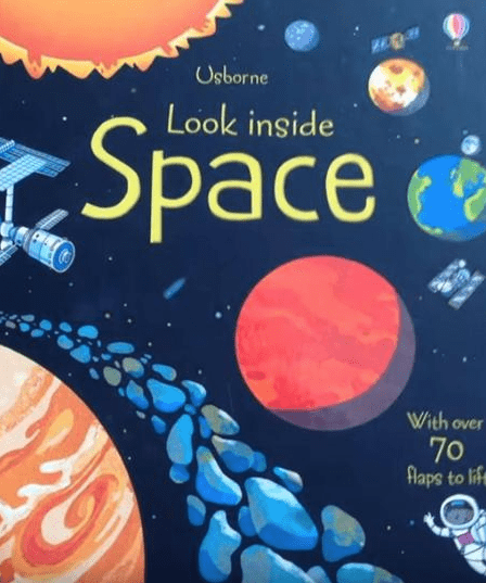 Look inside Space | (Usborne, тверд.)