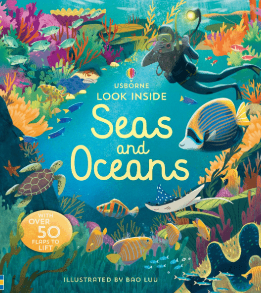 Look Inside Seas and Oceans | (Usborne, тверд)